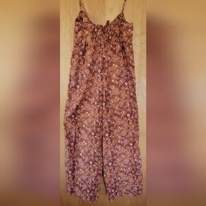 J. Crew Tie-front jumpsuit in Vintage Vines Size 8